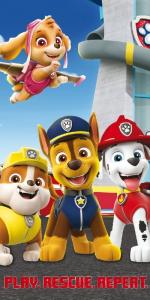 Osuška Paw Patrol Rescue , Barva - Barevná , Rozměr textilu - 70x140