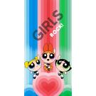 Osuška Powerpuff Girls Rock , Barva - Barevná , Rozměr textilu - 70x140