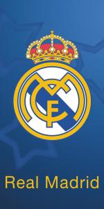Osuška Real Madrid Blue Stars , Rozměr textilu - 70x140