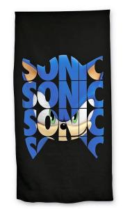 Osuška Sonic Čierna , Barva - Čierna , Rozměr textilu - 70x140