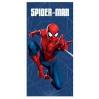 Osuška Spiderman , Barva - Modrá , Rozměr textilu - 70x140