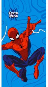 Osuška Spiderman Superhero , Barva - Modrá , Rozměr textilu - 70x140