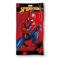 Osuška Spiderman červená , Barva - Červená , Rozměr textilu - 70x140