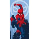 Osuška Spiderman Jump , Barva - Červená , Rozměr textilu - 70x140