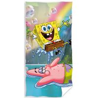 Osuška Sponge Bob Vodotrysk , Barva - Barevná , Rozměr textilu - 70x140