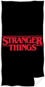 Osuška Stranger Things nápis , Rozměr textilu - 70x140