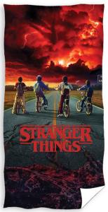 Osuška Stranger Things Storm Guards , Rozměr textilu - 70x140