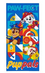 Osuška Labková Patrola , Barva - Modrá , Rozměr textilu - 70x140
