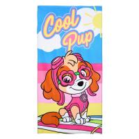 Osuška Tlapková Patrola Skye Cool Pup , Barva - Barevná , Rozměr textilu - 70x140