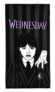 Osuška Wednesday Ruka , Barva - Čierna , Rozměr textilu - 70x140