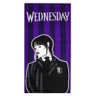 Osuška Wednesday Pruhy , Barva - Tmavo fialová , Rozměr textilu - 70x140