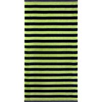 Osuška zebra , Barva - Černo-zelená , Rozměr textilu - 90x170