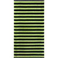 Osuška zebra , Barva - Černo-zelená , Rozměr textilu - 90x170