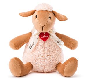 Ovečka Ema velká 28 cm , Barva - Biela