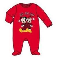 OVERAL MICKEY a Minnie vianoce , Velikost - 68 , Barva - Červená