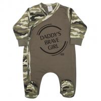 Overal New Baby Army girl , Velikost - 86 , Barva - Zelená
