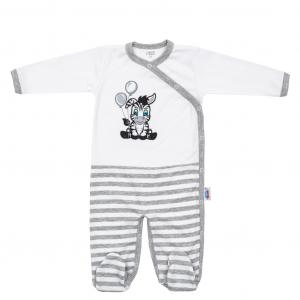 Overal New Baby Zebra exclusive , Velikost - 80 , Barva - Biela