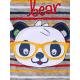 Overal Panda semišový , Barva - Biela-1
