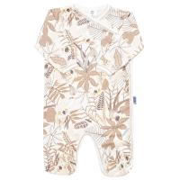Overal s bočným zapínaním New Baby Lovely , Velikost - 68 , Barva - Hnedá