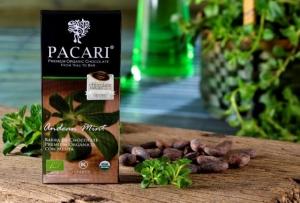 Pacari horká čokoláda s andskou mätou BIO , Velikost balení - 50 g