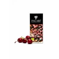 Pacari horká čokoláda s čerešňami BIO , Velikost balení - 50 g
