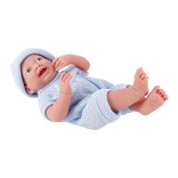 Bábika bábätko 38 cm , Barva - Modrá