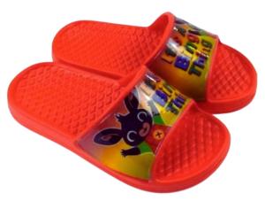 PANTOFLE BING , Velikost boty - 23-24 , Barva - Červená