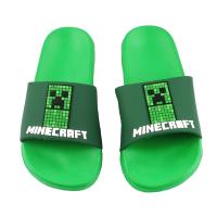 Šľapky Minecraft , Velikost boty - 31-32 , Barva - Zelená