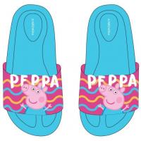 Šľapky Peppa Pig , Velikost boty - 25-26 , Barva - Tyrkysová