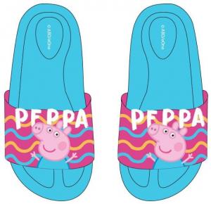 Šľapky Peppa Pig , Velikost boty - 29-30 , Barva - Tyrkysová