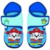 Papuče Paw Patrol , Velikost boty - 22 , Barva - Světlo modrá