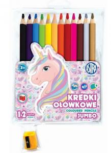 PASTELKY A OREZÁVATKO UNICORN , Barva - Barevná