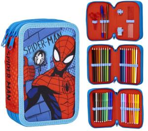 Peračník Spiderman vybavený , Barva - Modrá