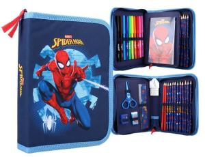 Peračník Spiderman - vybavený , Barva - Modrá