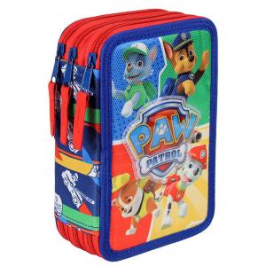 Peračník vybavený trojposchodový Paw Patrol , Barva - Modro-červená