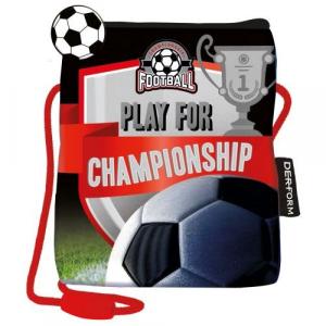 PEŇAŽENKA FUTBAL , Barva - Černo-červená