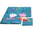 Penové puzzle Peppa Pig v taške , Barva - Barevná