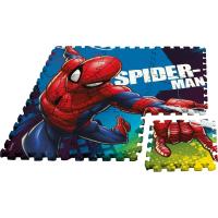 Penové puzzle Spiderman v taške , Barva - Modrá