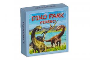 Pexeso Dino Park v krabičke , Barva - Barevná