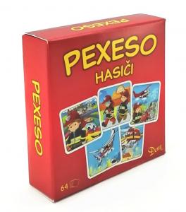 Pexeso Hasiči v krabičke , Barva - Barevná