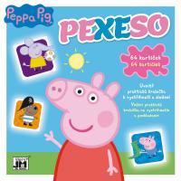Pexeso v zošite Prasiatko Peppa , Barva - Barevná