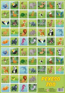pexeso ZOO , Barva - Barevná