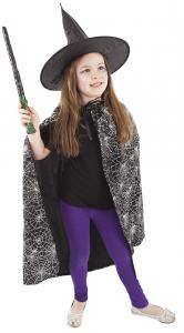 Plášť Čarodejnica s klobúkom , Barva - Čierna