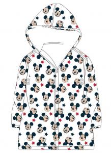 PLÁŠTĚNKA MICKEY průhledná , Velikost - 122/128 , Barva - Biela
