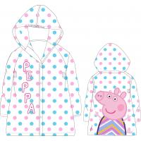 PLÁŠTENKA PEPPA PIG , Velikost - 110/116 , Barva - Biela