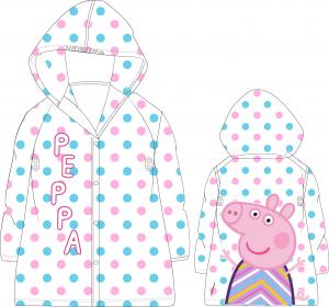 PLÁŠTENKA PEPPA PIG , Barva - Biela