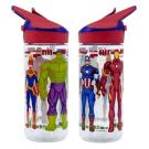 Plastová Láhev Avengers Premium 620 ml , Velikost lahve - 620 ml , Barva - Červená