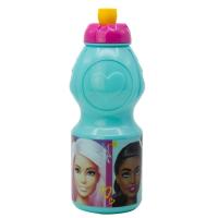 Fľaša Barbie , Velikost lahve - 430 ml , Barva - Tyrkysová