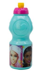 Fľaša Barbie , Velikost lahve - 430 ml , Barva - Tyrkysová