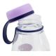 Plastová Láhev Ledové Království 650 ml , Velikost lahve - 650 ml , Barva - Fialová-1